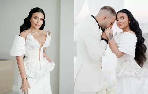 Oana Radu, din nou mireasă. Imagini de colecție de la nunta artistei: o rochie extravagantă și un decor de poveste