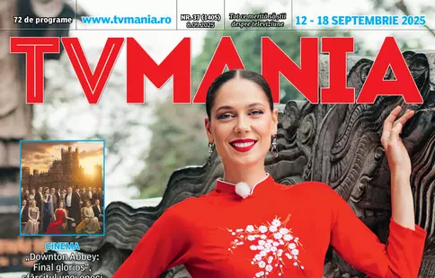 TVMania, 8 septembrie 2025: Irina Fodor, pe coperta noului număr. 72 de programe TV 12 – 18 septembrie