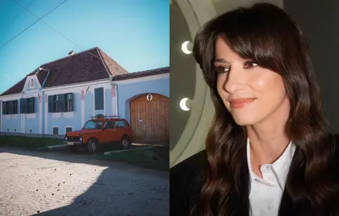 Dana Rogoz, din nou pe șantier la Viscri: „Construim o anexă a casei pe vechile fundații, dar e minunat”