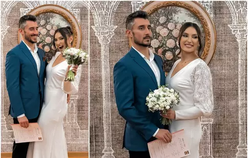 Irina Ursu s-a căsătorit: „A fost o adevărată sărbătoare a iubirii”. Imagini cu fosta prezentatoare Antena 1 în rochie de mireasă. EXCLUSIV