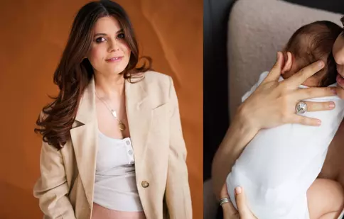 Imagini noi cu bebelușul Iuliei Ionescu, prezentatoarea de la „ILikeIT”. Ovi Robby are aproape 3 luni