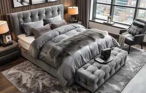 5 motive să optezi pentru paturile tapițate cu somieră