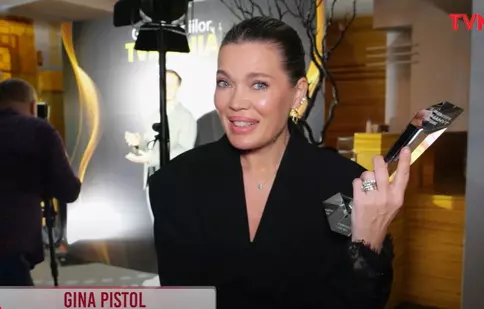 Premiu surpriză pentru Gina Pistol la Gala TVMania: „Sunt șocată!”. Vedeta a fost desemnată „Cel mai vizibil influencer la TV” - Video Exclusiv