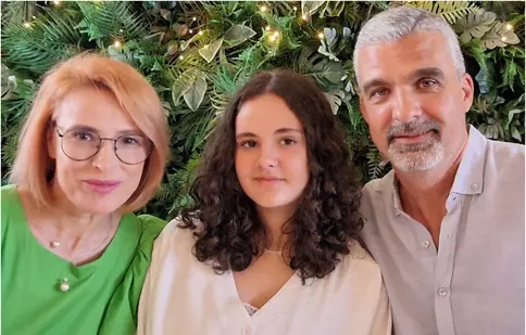 Monica Davidescu, mesaj emoționant pentru Dora. Fiica ei și a lui Aurelian Temișan a împlinit 15 ani