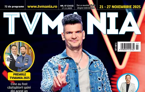 TVMania de luni, 17 noiembrie: Tudor Chirilă, „V de la Victorie?” – 72 de programe și premiere TV pentru 21-27 noiembrie 2025