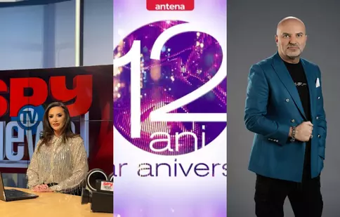 Antena Stars, 12 ani de showbiz. Maraton aniversar cu Olivia Păunescu, Alina Pușcău și Valentin Butnaru