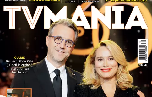 Coperta TVMania 49/2025: Andreea Esca și Andi Moisescu marchează 30 de ani de Pro TV