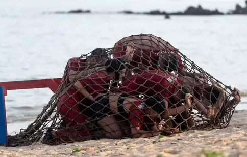 Proba extremă la Desafio: Aventura: concurenții prinși într-un „bulgăre uman” și aruncați în mare. „M-a nenorocit”. - Ce se întâmplă în ediția din 19 ianuarie