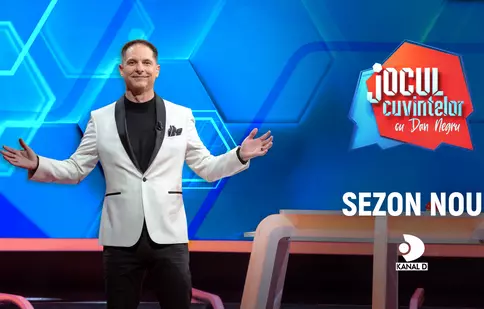 „Jocul cuvintelor cu Dan Negru” revine cu episoade noi la Kanal D. Ce promite sezonul șase