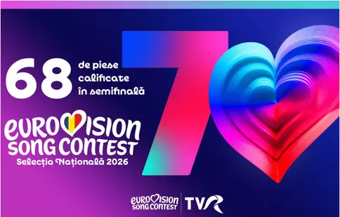 Eurovision România și-a ales semifinaliștii: 68 de piese concurează pentru marea finală a Selecției Naționale