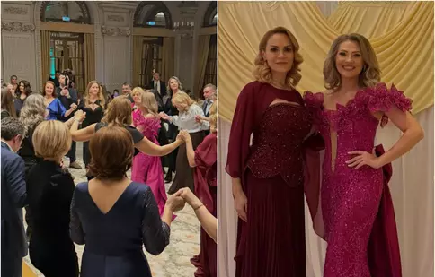 Gabriela Firea, apariție spectaculoasă la botezul nepoatei sale. Emily Victoria a fost sărbătorită într-un cadru de lux