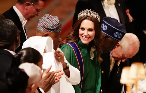 Kate Middleton, apariție spectaculoasă la Castelul Windsor. Semnificația ascunsă a rochiei verzi purtate de Prințesă