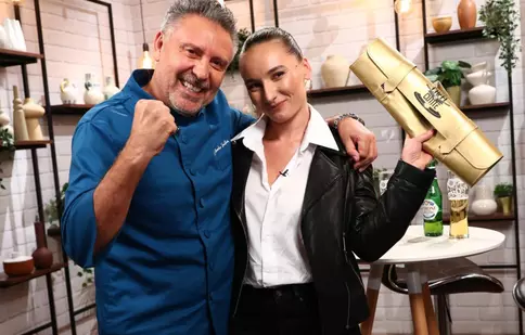 Cine este Marina Luca, cuțitul de aur al lui chef Alexandru Sautner. A gătit pentru Natalie Portman și Messi, dar a trecut printr-un calvar: „Îmi amorțea tot corpul”