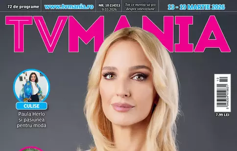 Revista TVmania Nr. 10: Interviu Teodora Tompea, Gala Oscar 2026 și programul TV 13-19 martie