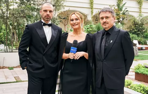 Andreea Esca și Sebastian Stan, apariție de revistă la Cannes 2026! Mărturisirea intimă a vedetei despre copiii ei, Alexia și Aris, după ce a văzut „Fjord”