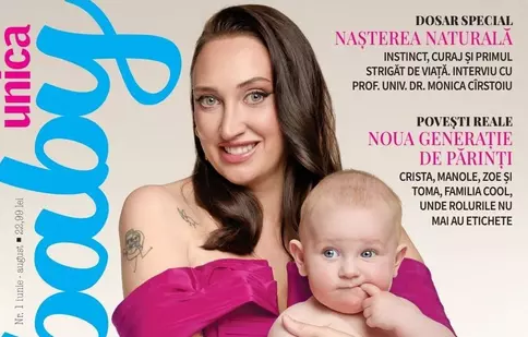 Ilona Brezoianu, pictorial exclusiv cu băiețelul ei, pentru BABY UNICA