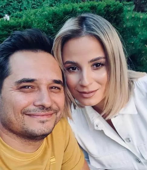 Mihai Rait Dragomir și soția lui Ana Maria