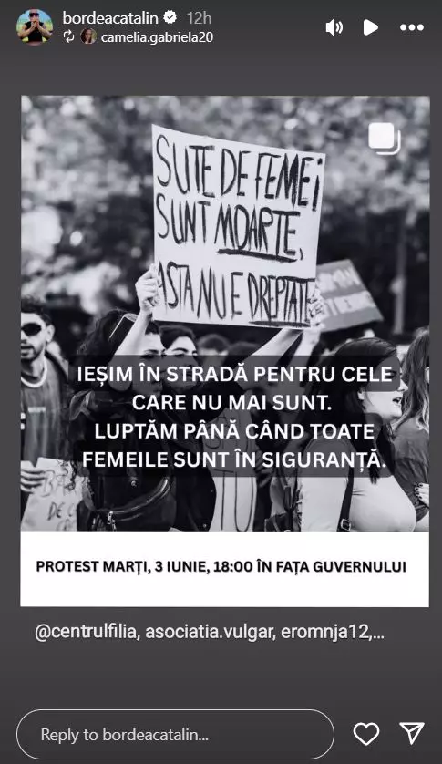 Vedetele care susțin protestul după uciderea Teodorei Marcu  (6)