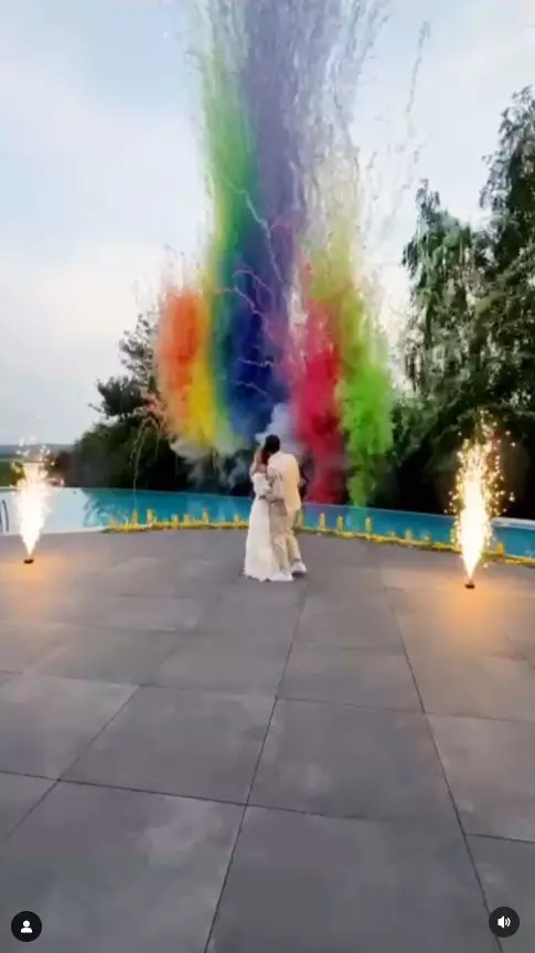 Imagini de la nunta actriței Ilona Brezoianu  (7)