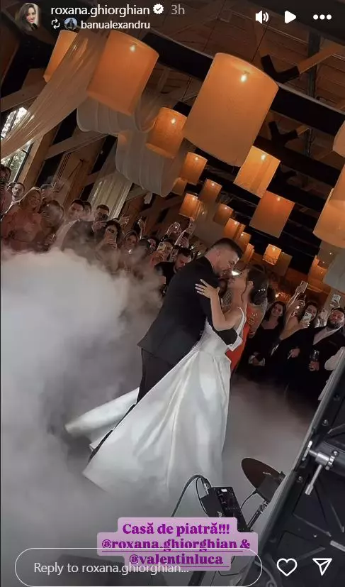 Roxana Ghiorghian și Valentin Luca s-au căsătorit religios  (17)