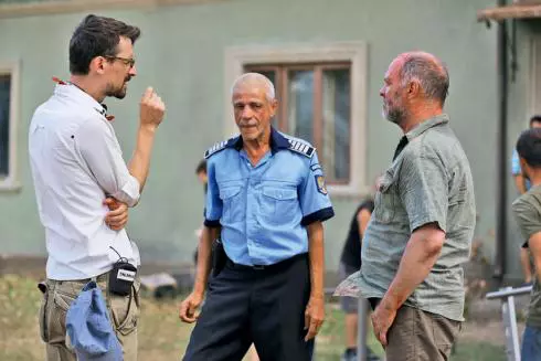 Bogdan Mirică, Hogaș (Gheorghe Visu) și Samir (Vlad Ivanov)