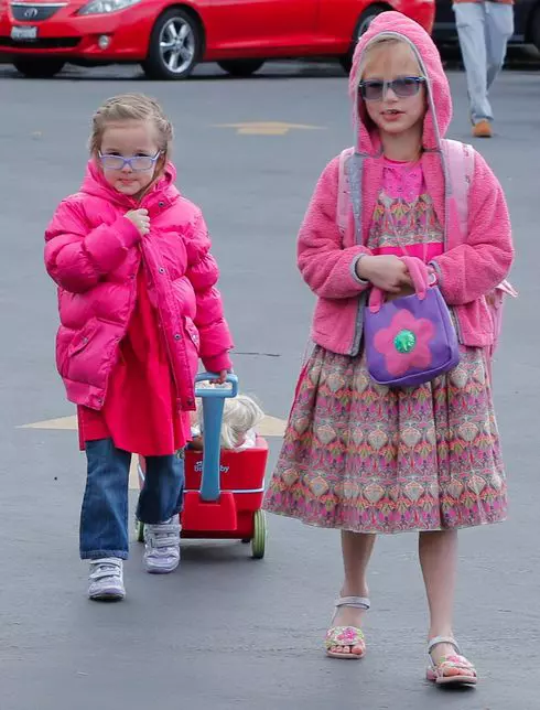 Violet si Seraphina, fetele lui Ben Affleck 