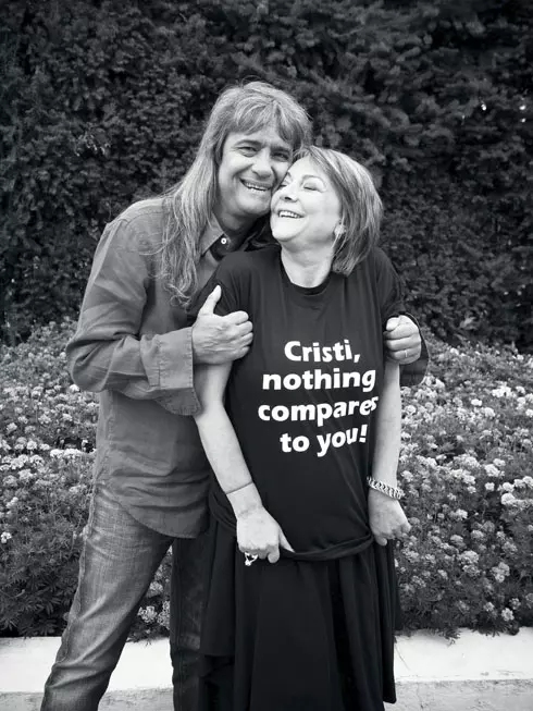 Cristi Minculescu si sotia