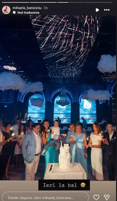 Botez de poveste în familia lui Nicolae Bănicioiu. Fostul ministru și-a creștinat tripleții într-un local de lux din Capitală. "O iubire infinită, trei lumânări, patru băieți!"