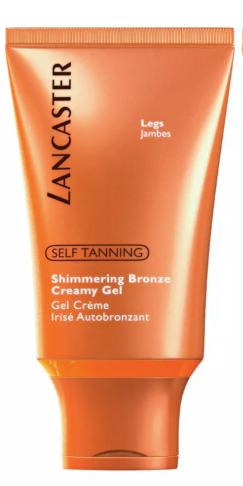 Lancaster, Shimmering Bronze Creamy Gel, autobronzant pentru picioare sub forma de gel cremos, 139 lei.