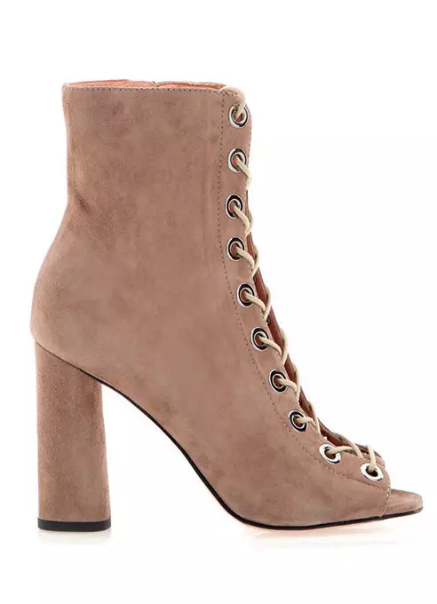Botine din piele velur, Musette, 599 lei