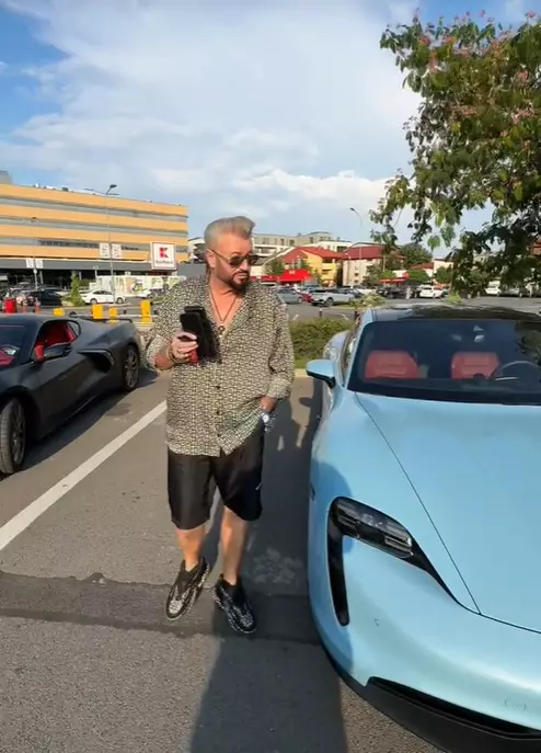 catalin botezatu masina Porsche Taycan 6