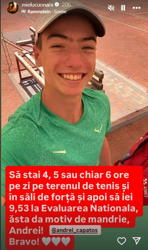 Ce notă a obținut fiul lui Dan Capatos la Evaluarea Națională  (1)