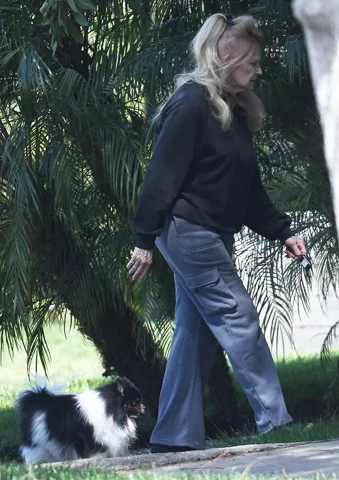 EXCLUSIVE: Screen icon Joey Heatherton, 80, looks unrecognizable compared to her heyday as a 60s sex symbol as she steps out in LA