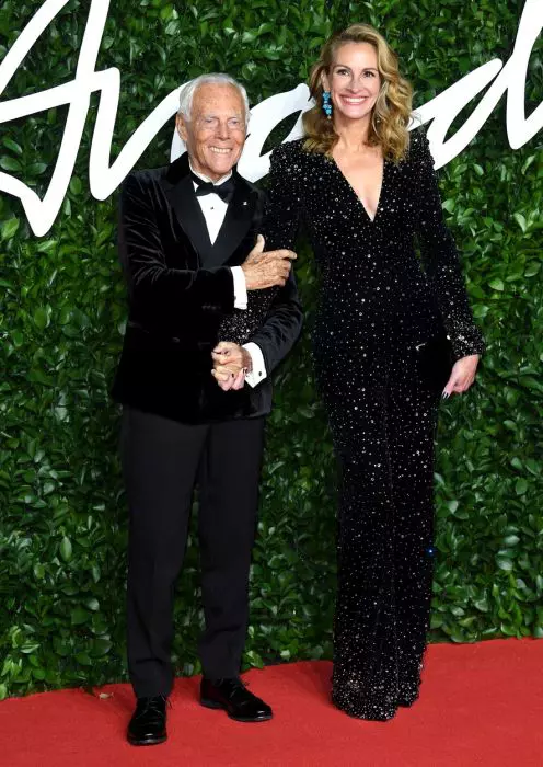 Giorgio Armani și Julia Roberts