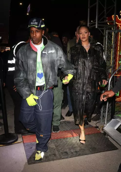 ASAP Rocky și Rihanna