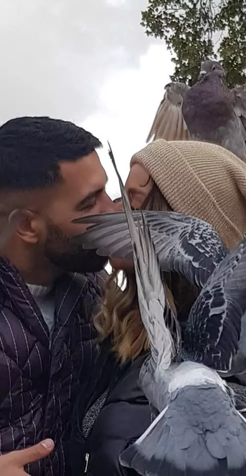 Tania Budi si iubitul ei Marin Burcea