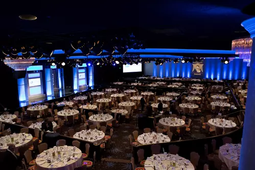 International Ballroom, sala din Beverly Hilton Hotel unde se țin Globurile de Aur