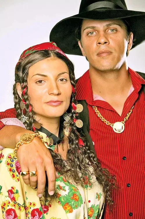 Ioana Ginghină și Lucian Viziru în telenovela „Inimă de țigan”