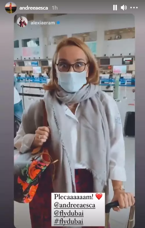 Andreea Esca vacanță