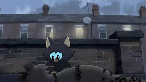 Alley Cats. Jo Hartley as Kitten in Alley Cats. Cr. Courtesy of Netflix © 2026