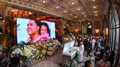 Rio Bids Farewell To Singer Preta Gil At Funeral