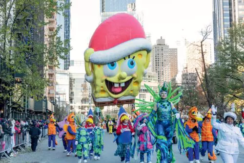 Sponge Bob la parada de Thanksgiving - Macy’s