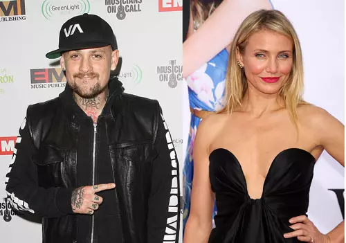 Cameron Diaz s-a logodit cu cântărețul Benji Madden