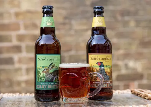 EXCLUSIVE: Queen Launches First BEER Made With Plants Grown On Her Royal Sandringham Estate In Norfolk