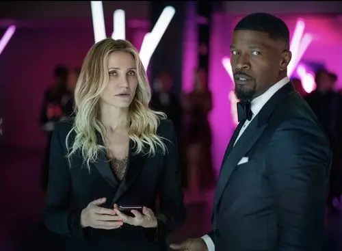 Jamie Foxx is Back In Action as Netflix releases first look images of his new movie with Cameron Diaz a year after health crisis