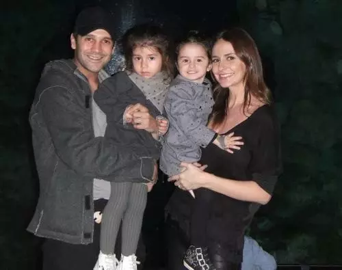 Cristi Chivu si familia lui