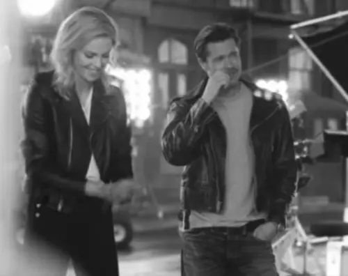 Brad Pitt si Charlize Theron 1