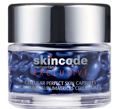 Ser regenerare celulară, Skincode, Cellular Perfect Skin Capsules, 251,17 lei (HelpNet și farmaciaonline.ro)