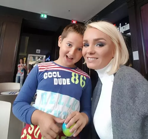 Maria Constantin are un băiat de 9 ani