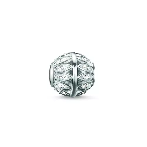 talisman de argint placat cu aur roz cu cubic zirconia
